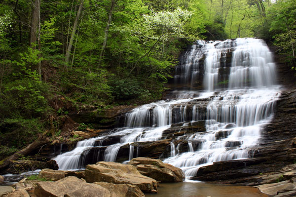 area activities waterfall